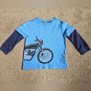 Hanna Andersson Motorcycle Long Sleeve Top